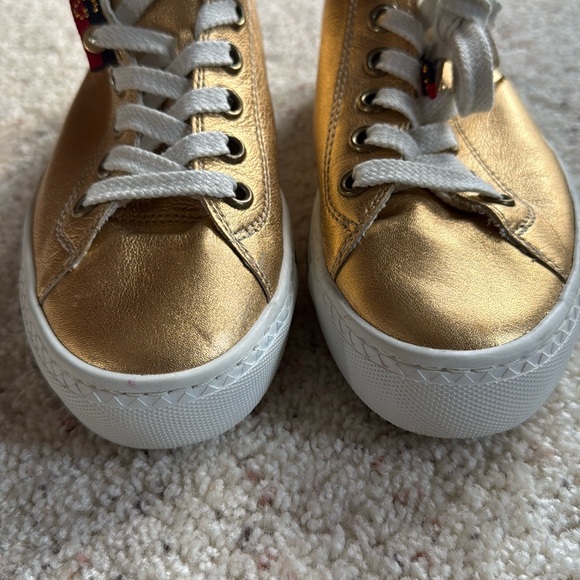 PAUL GREEN Carly Gold Sneaker UK 5.5 US 8 - Picture 3 of 16